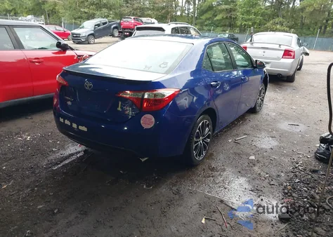 2014 Toyota Corolla S Premium z USA, uszkodzony, nr VIN 2T1BURHE7EC139931
